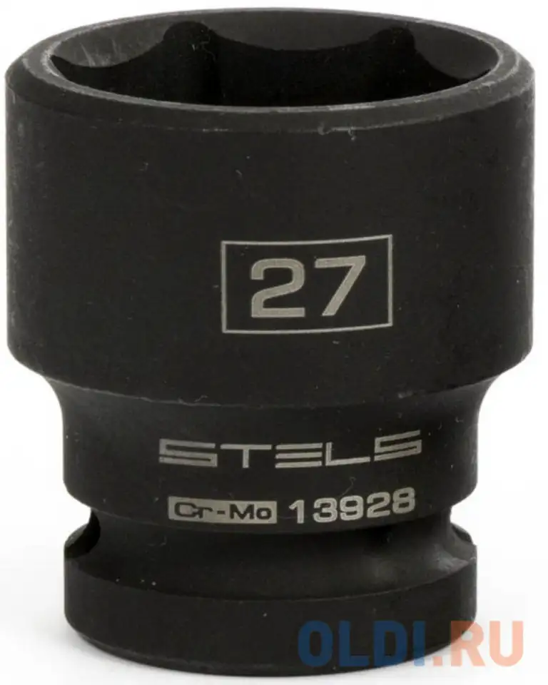 Головка ударная шестигранная, 27 мм, 1/2