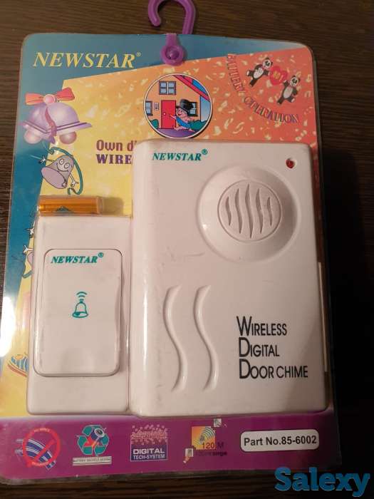 Стильный цифровой звонок дверной беспроводной, фотография 2