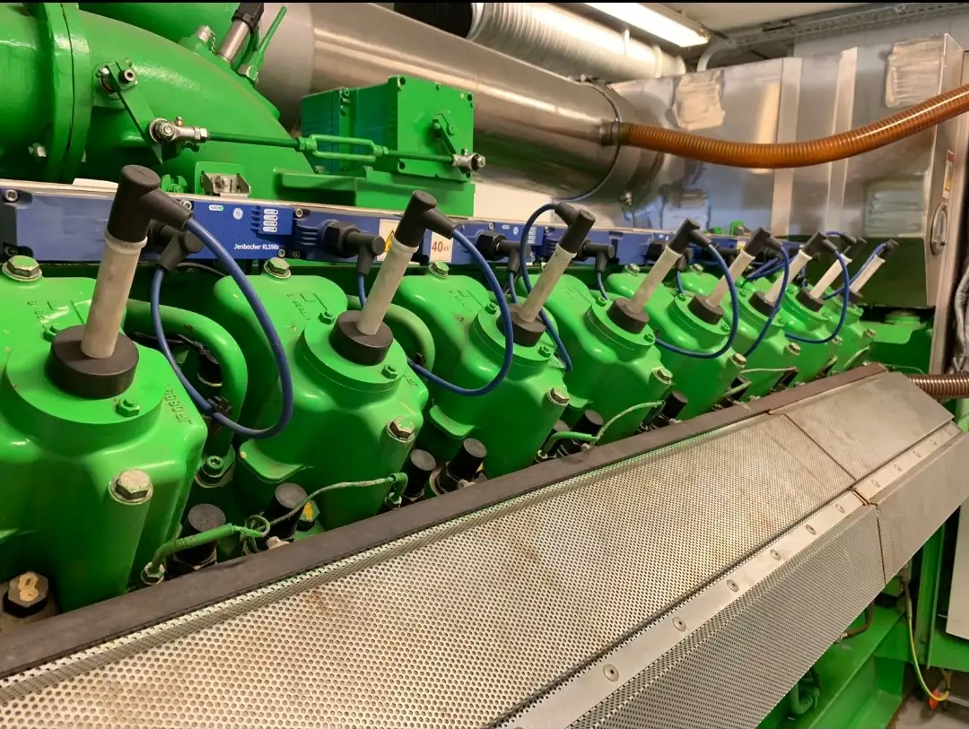 БУ ГПД Jenbacher J 320 GS B05, 1000 Квт, 1996 р. Контейнер, фотография 4