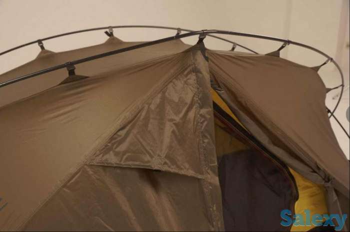 Палатка нормал траппер 1 si/pu олива, фотография 3