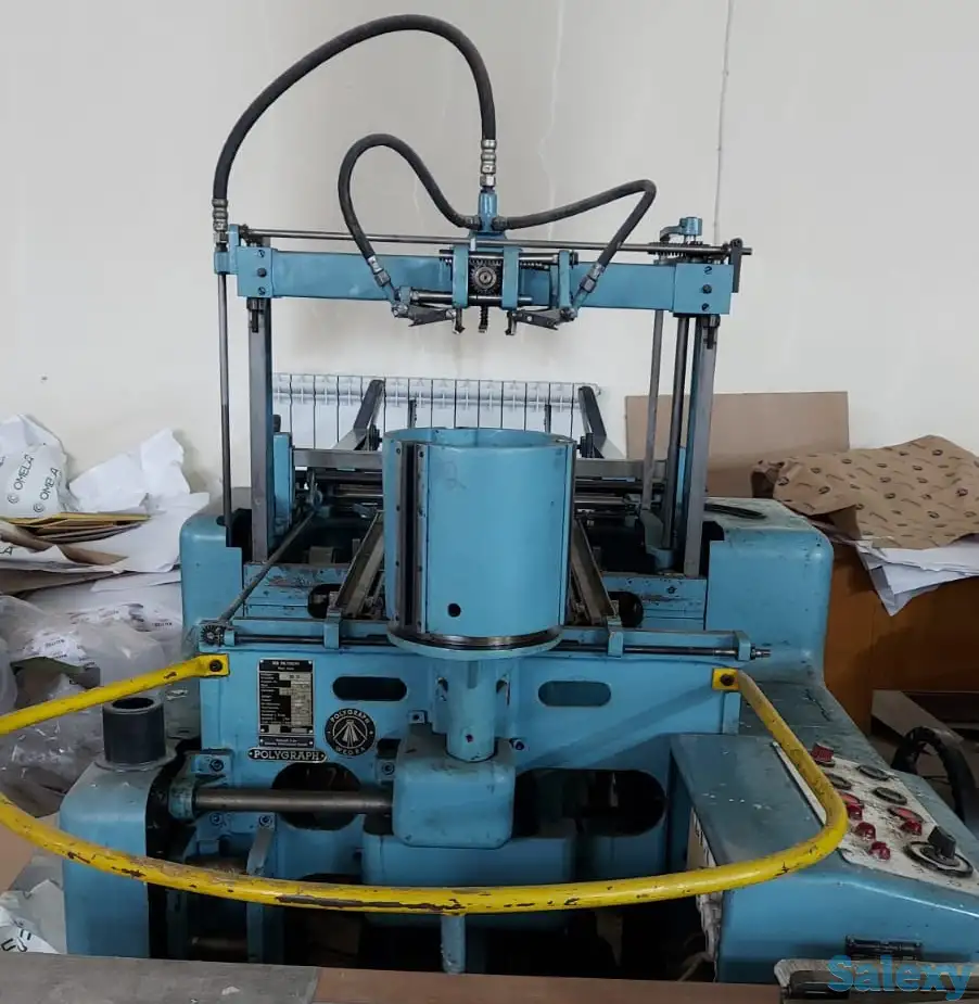 Машина для вставки книжных блоков VEB Polygraph Wegra BE 22, фотография 3