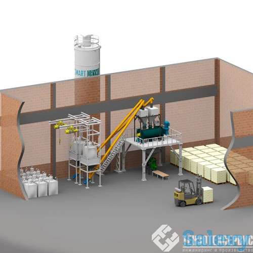 SmartDryMix 5 завод сухих строительных смесей, фотография 1