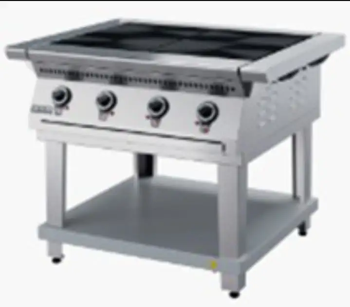 Плита электрическая ПЭ49П на подставке Установка напольная Оснащение подставка стенд Количество конфорок 4 Размер ко, фотография 1