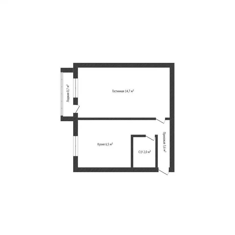 Продам 1 комнатную квартиру! В хорошем состоянии!, Акана Серы, фотография 13