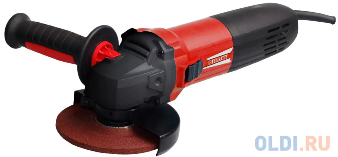 Углошлифовальная машина felisatti ушм-125/1400э(м) 125 мм 1400 вт, фотография 1