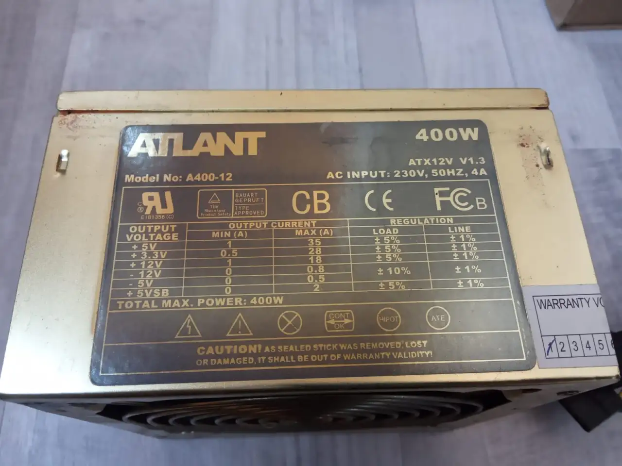 Продам блок питание для пк Бу, фотография 1