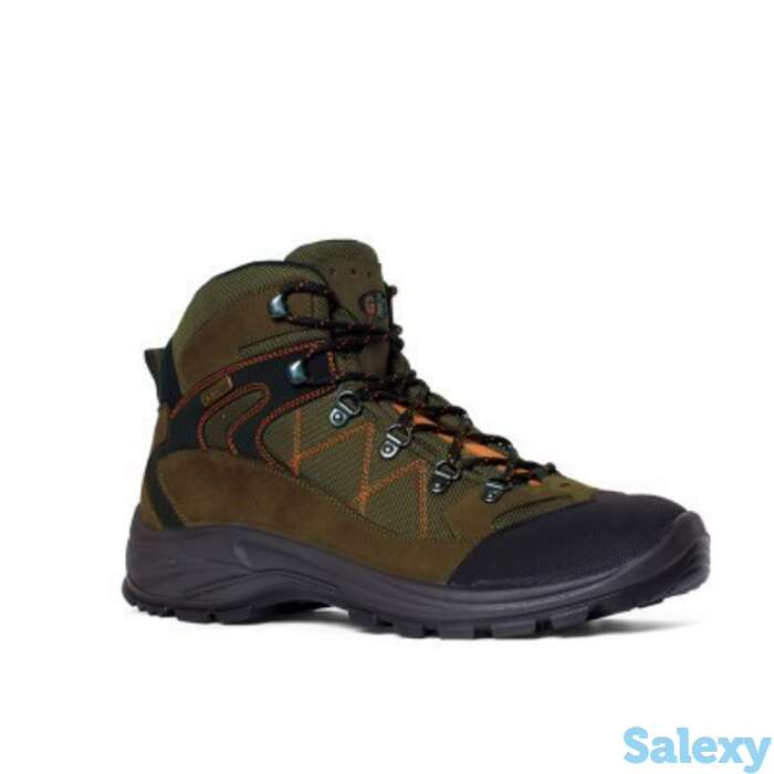 Треккинговые ботинки garsport egypt tex зеленые/оранжевые, фотография 1