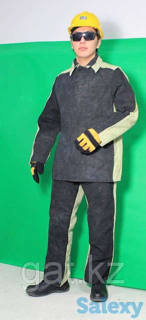Костюм сварщика брезентовый со спилком, фотография 1