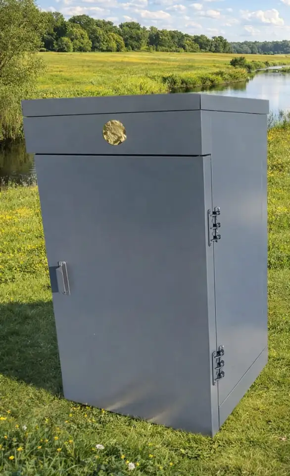 Шкаф утепленный уличный для газового котла, фотография 3