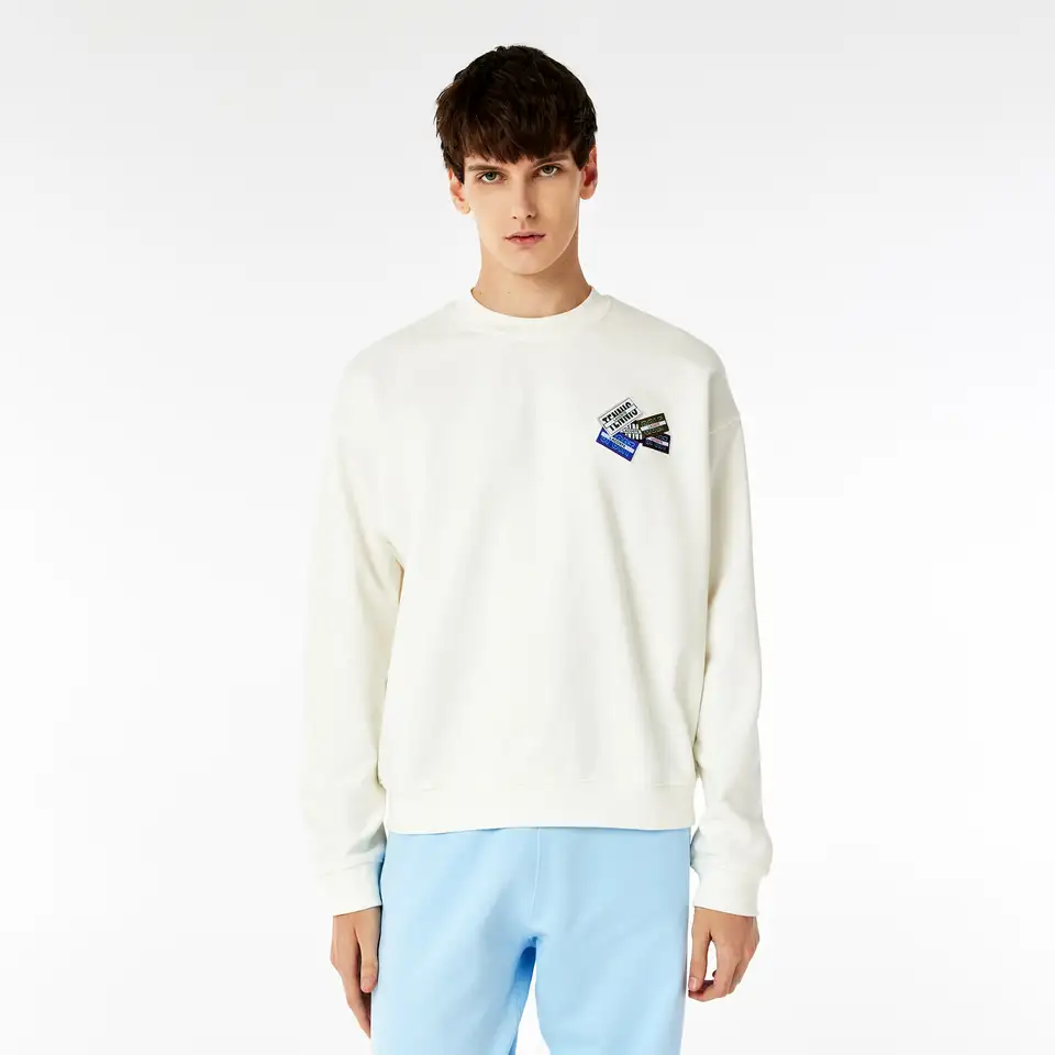 Мужская толстовка lacoste с флисом, фотография 1