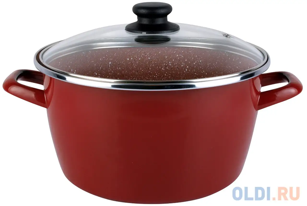 Кастрюля vitrinor toscana 16 16 см 1.5 л сталь, фотография 1