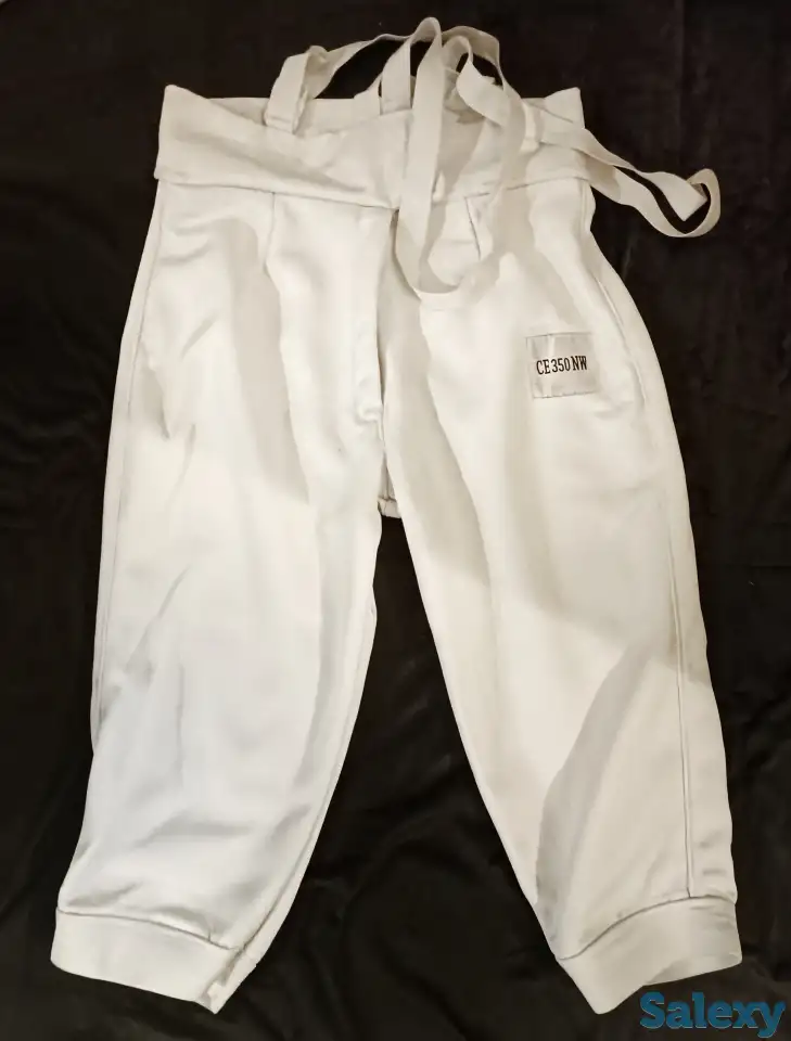 Экипировка для фехтования, форма для юниоров, фехтование саблей, фотография 12