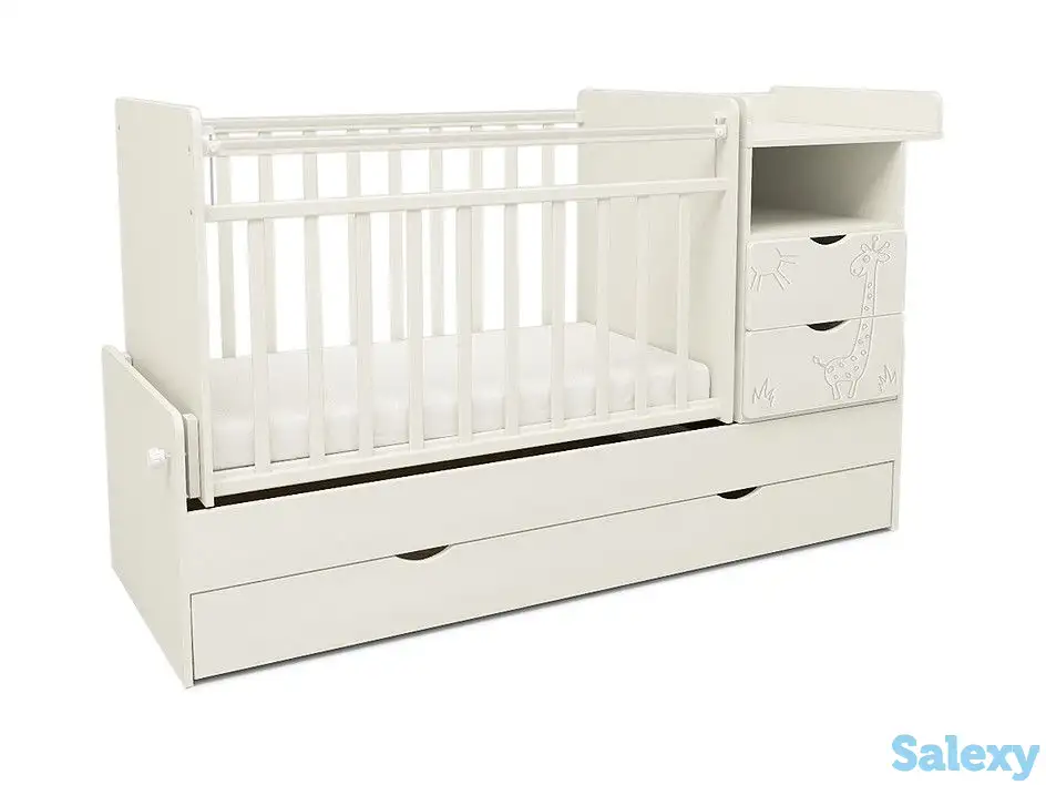 Кроватка трансформер СКВ Жираф., фотография 1