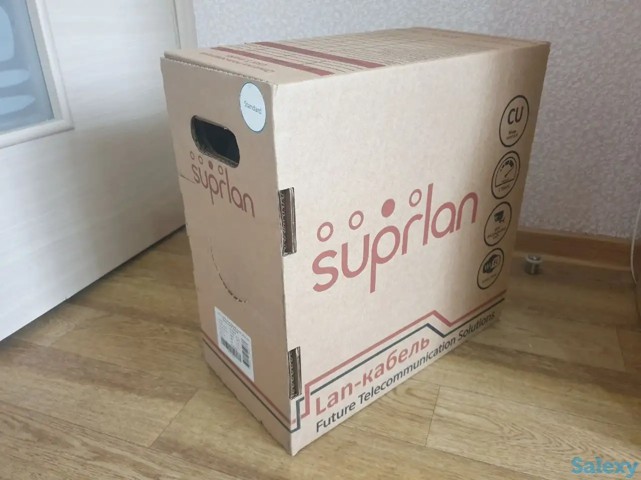 Utp кабель. Для интернета, скс и видеокамер. Медный, внутренний, фотография 1