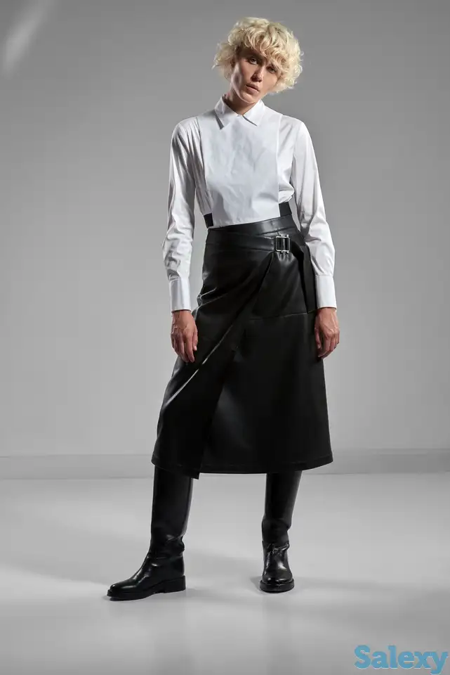 Юбка из экокожи vassa&co, фотография 1