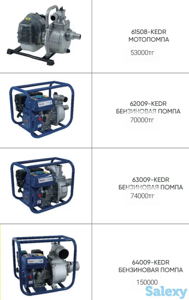 Бензиноваяа Помпа KEDR, фотография 1