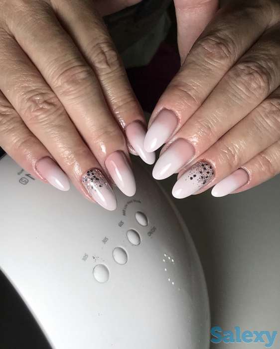 Маникюр наращивание, фотография 12