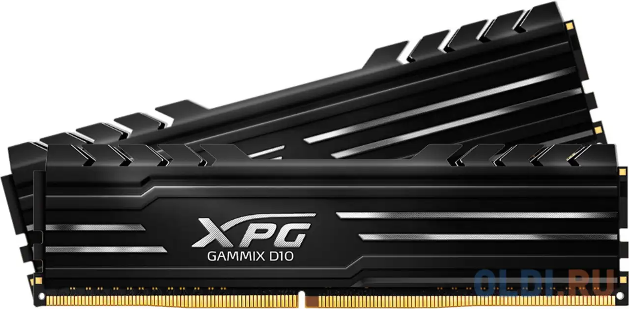 Оперативная память для компьютера a-data xpg gammix d10 dimm 32gb ddr4, фотография 1