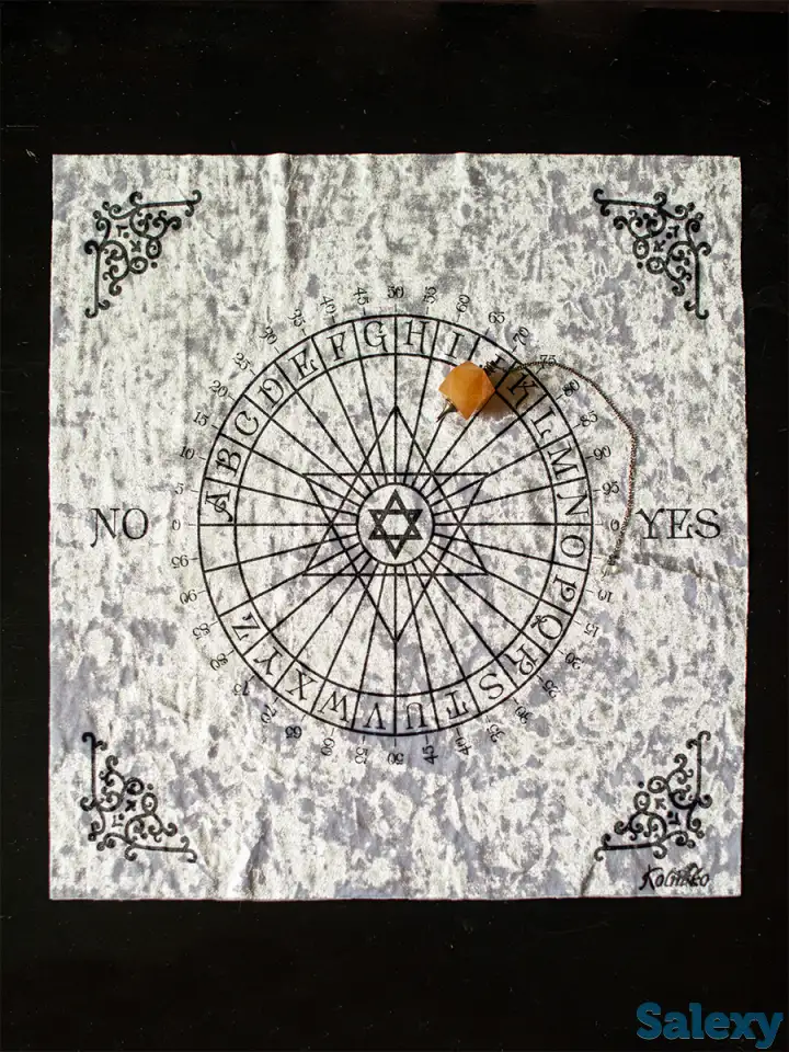 Алтарная скатерть “Да-нет” 40 см / бархат, фотография 1