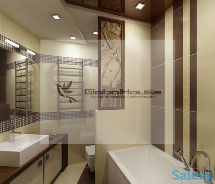 Качественный ремонт ванной комнаты, фотография 5