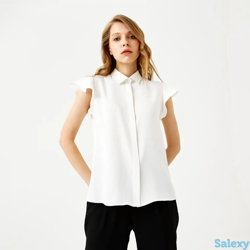 Женская блузка lacoste с коротким рукавом, фотография 1