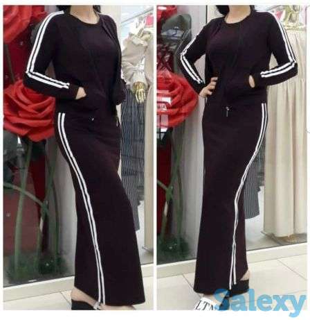 Спортивная двойка платье. Отличного качество! Спешите купить!, фотография 1