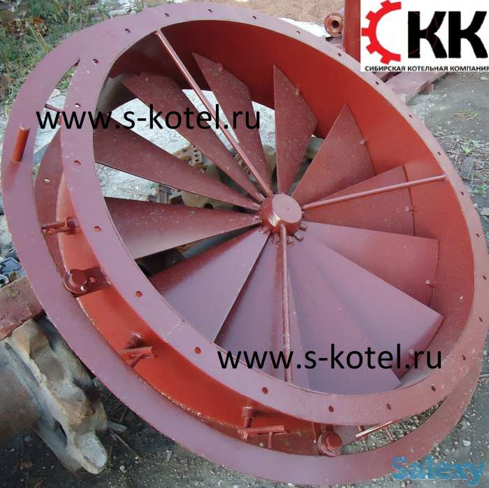 Направляющие аппараты дымососов и вентиляторов, фотография 1