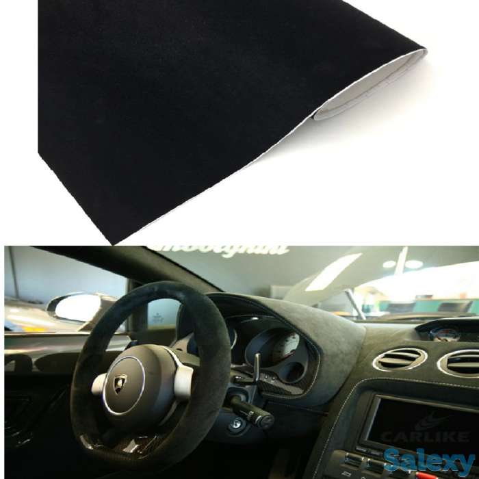 Самоклеющаяся пленка алькантара  замша., фотография 6