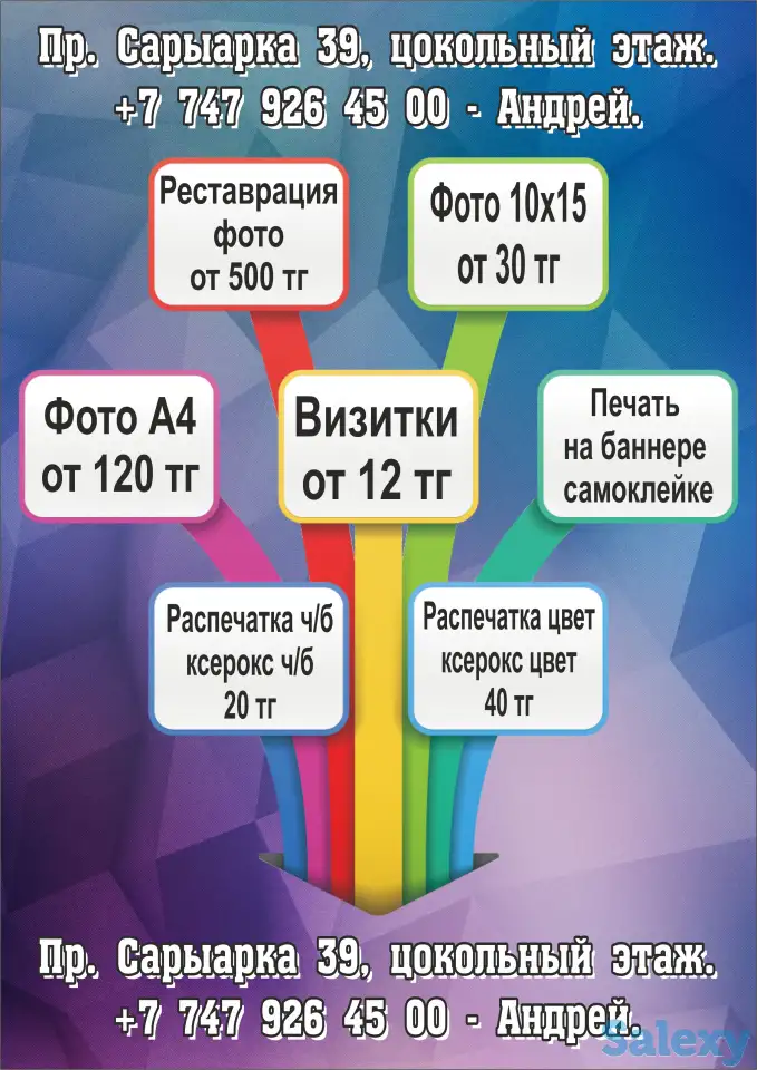 Распечатка фото, реставрация фото, фото на документы, баннер, фотография 1