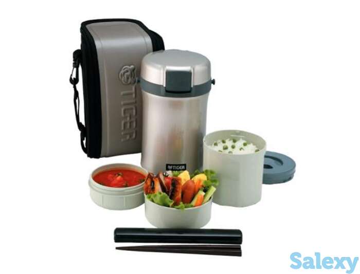 Термос tiger lwu-b170 с контейнерами для еды, фотография 1