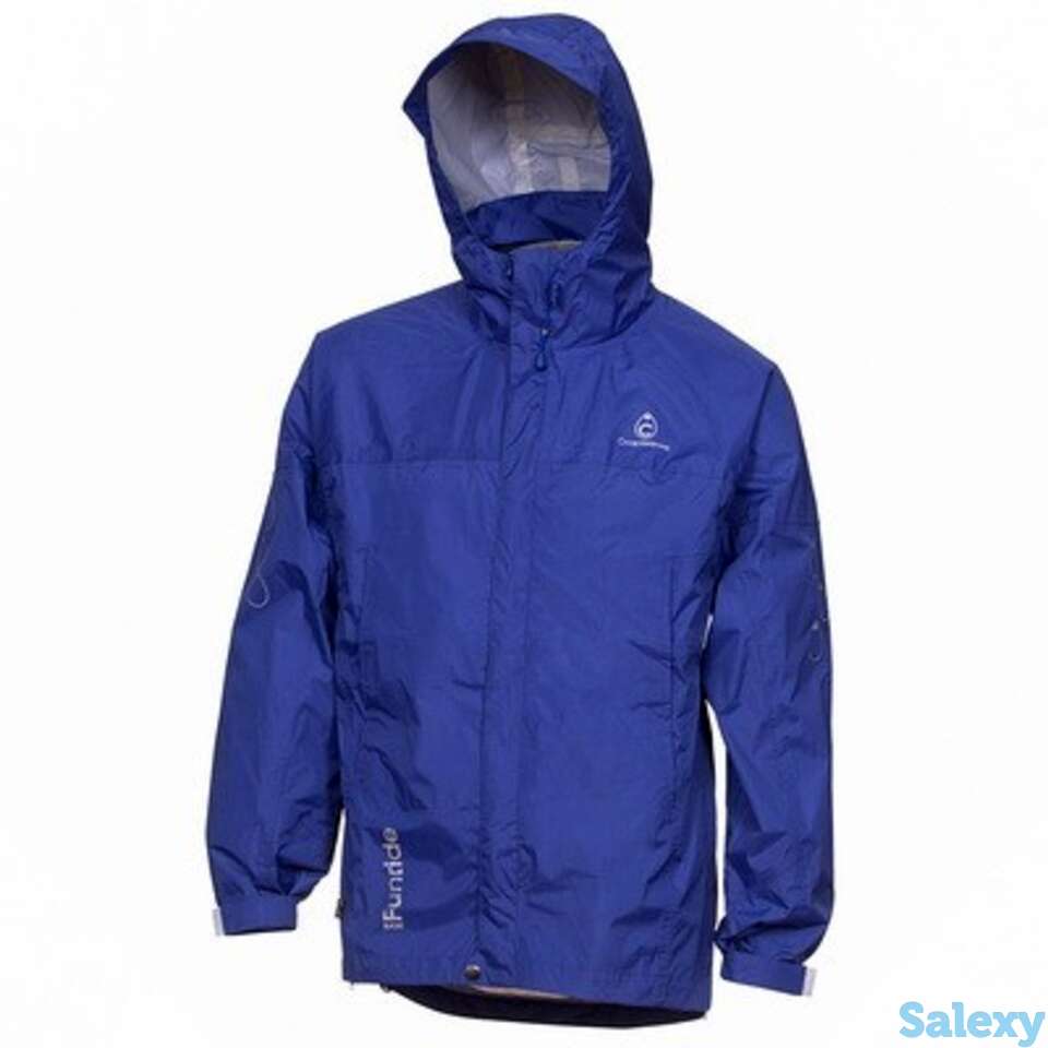 Ветровка мужская непромокаемая мембранная снаряжение funride base оранжевая, фотография 1