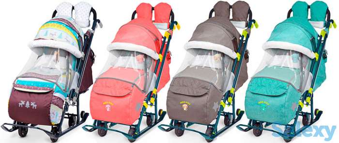 Санки-коляски Ника (Nika), Pikate, Скандинавия! В Туркестане, фотография 4