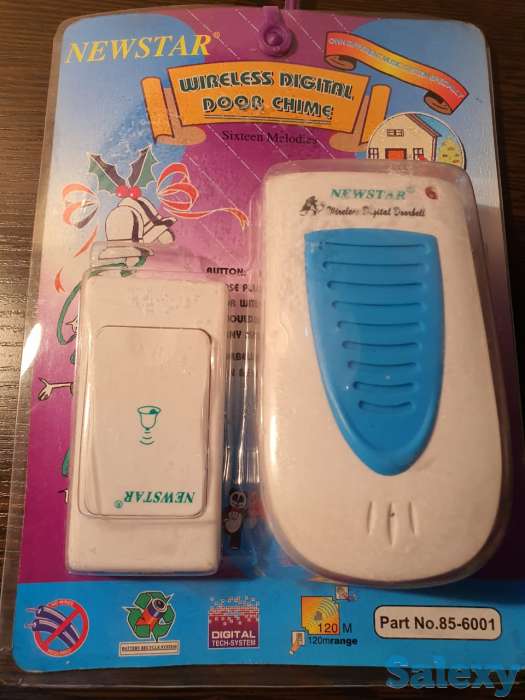 Беспроводной цифровой звонок дверной, фотография 7