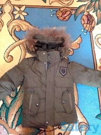 Куртка,сапоги,шапка,перчатки,комбенизон для мальчика 4-5лет, фотография 1
