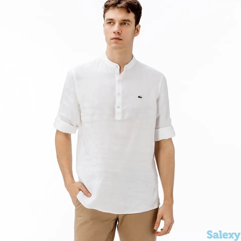 Мужская рубашка lacoste regular fit, фотография 1