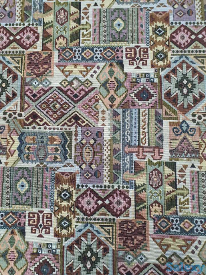 Шикарный гобеленовый коврик метражом ковровая дорожка Италия 135 см, фотография 7