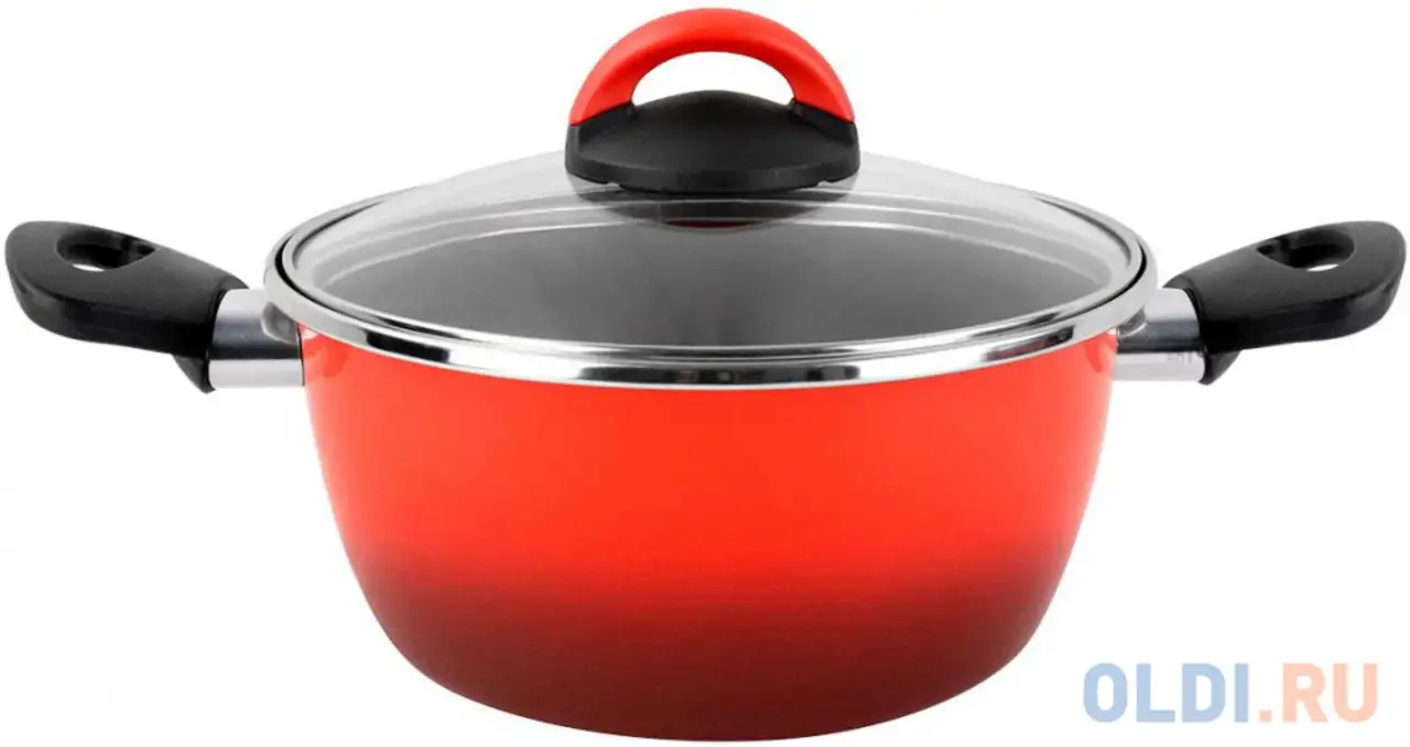 Кастрюля vitrinor sfumatto 20 20 см 2.9 л сталь, фотография 1