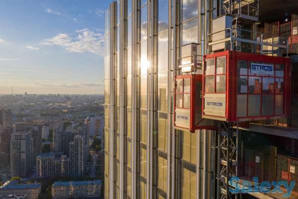 Строительные мачтовые подъемники, фотография 1