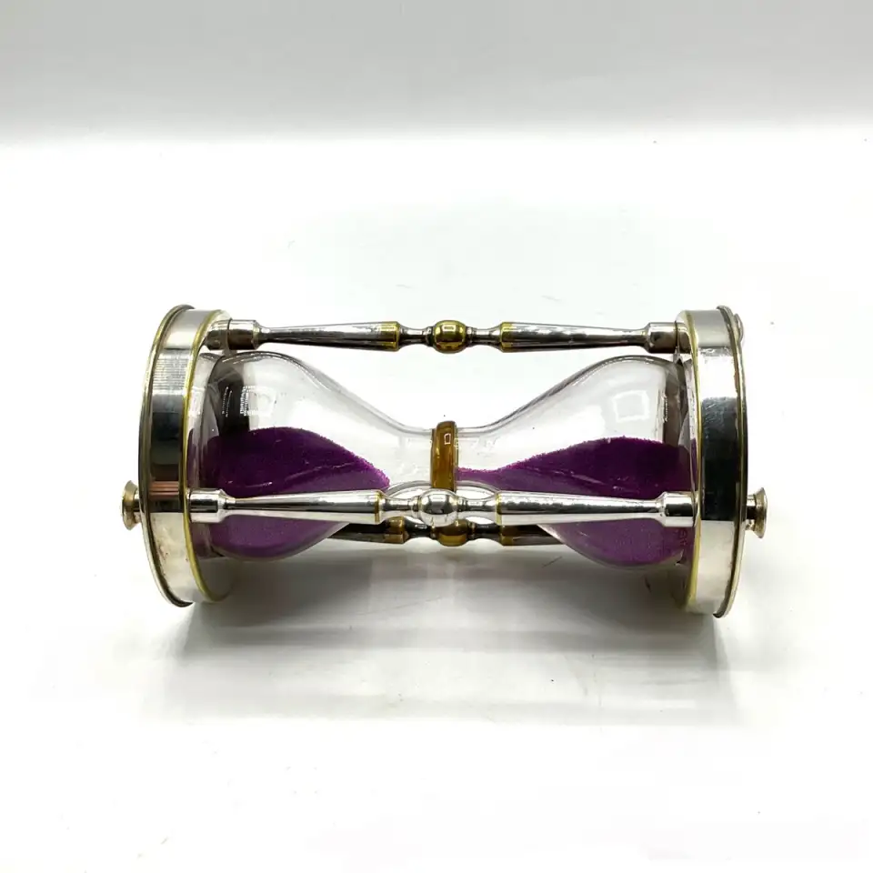 Винтажные песочные часы Christofle France coll. Gallia, фотография 3