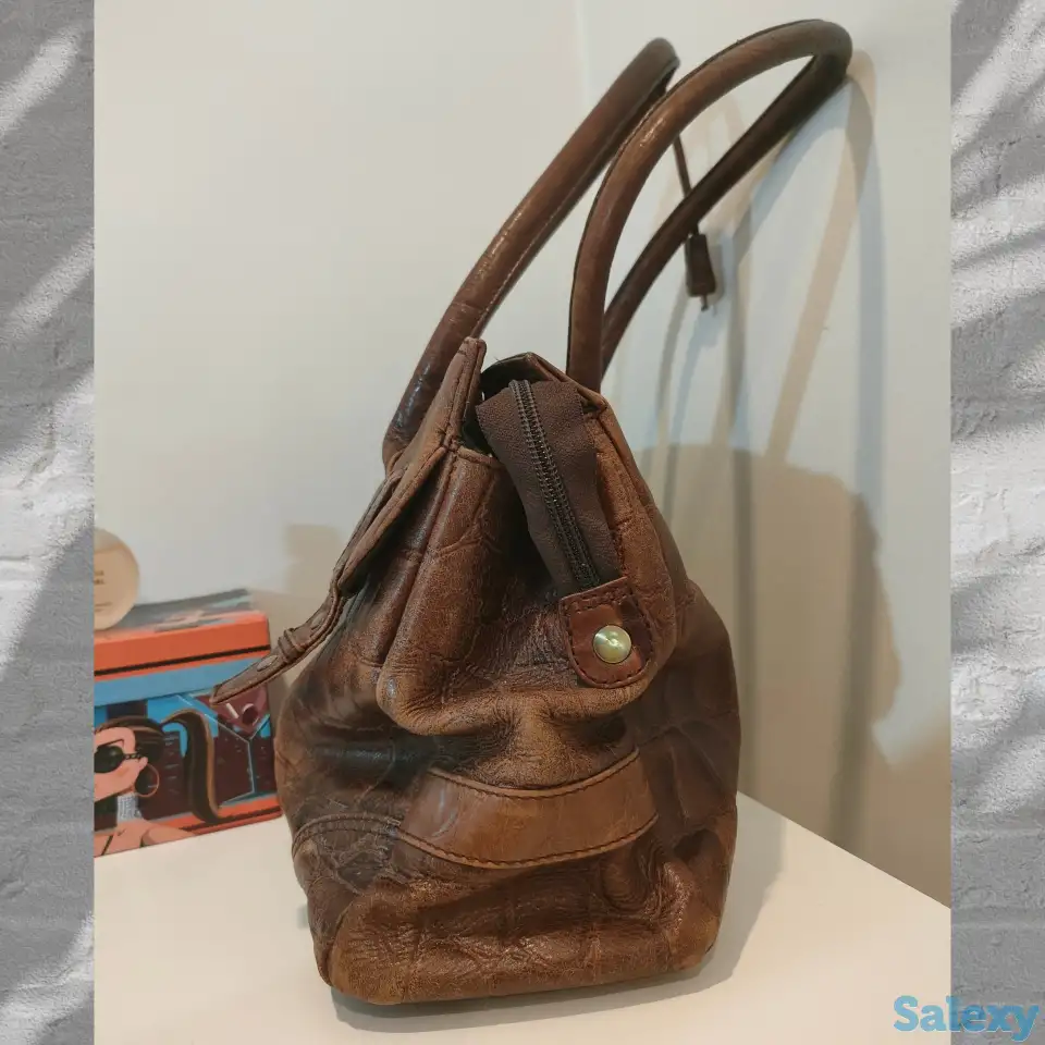 Сумка кожаная, фотография 3