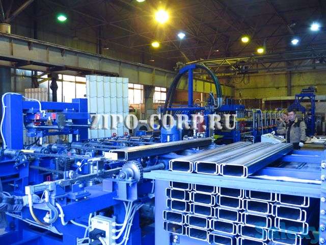 Линия по производству стоек дорожного ограждения., фотография 1