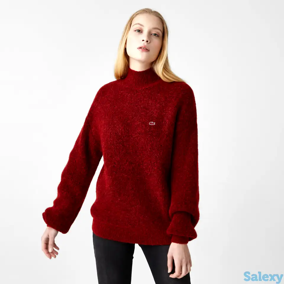 Женский свитер lacoste loose fit, фотография 1