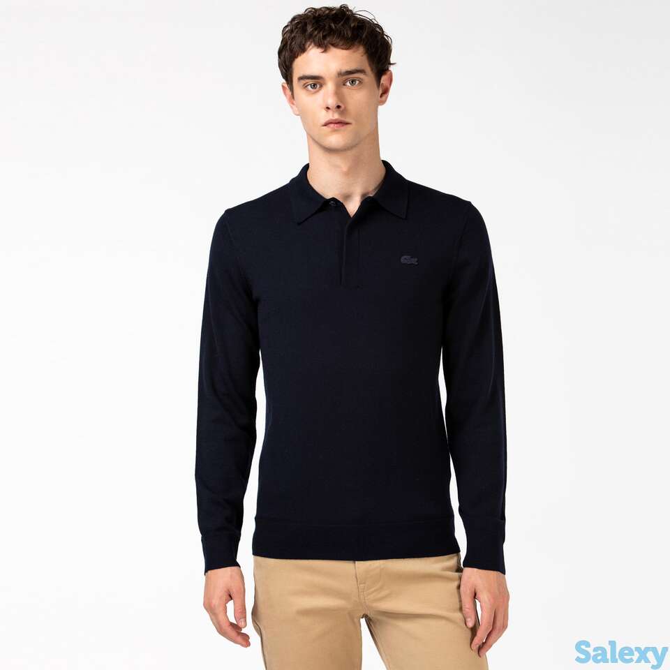 Шерстяной свитер lacoste, фотография 1