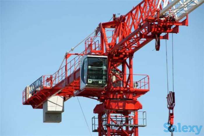 монтаж демонтаж башенных кранов, фотография 1