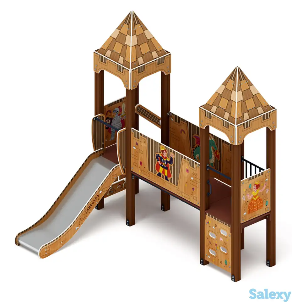 Королевство (картонное) - дик 1.15.06-22 - игровой комплекс h=900, фотография 1