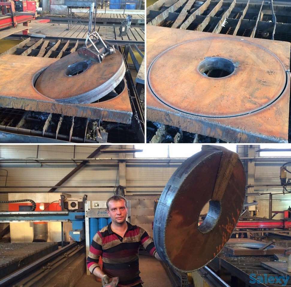 Блины стальные на изготовление по размерам клиента, фотография 1
