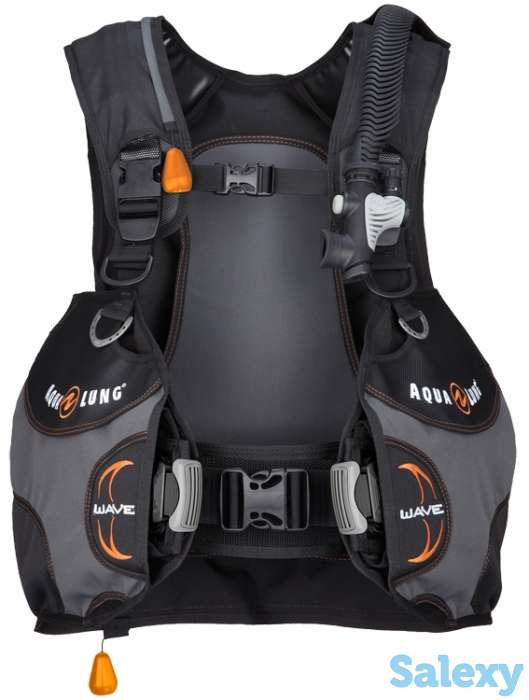 Жилет-компенсатор wave 2016, black/charcoal/orange,, фотография 2