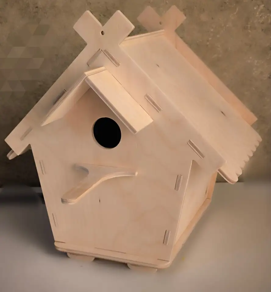 Скворечник из фанеры новый, фотография 1