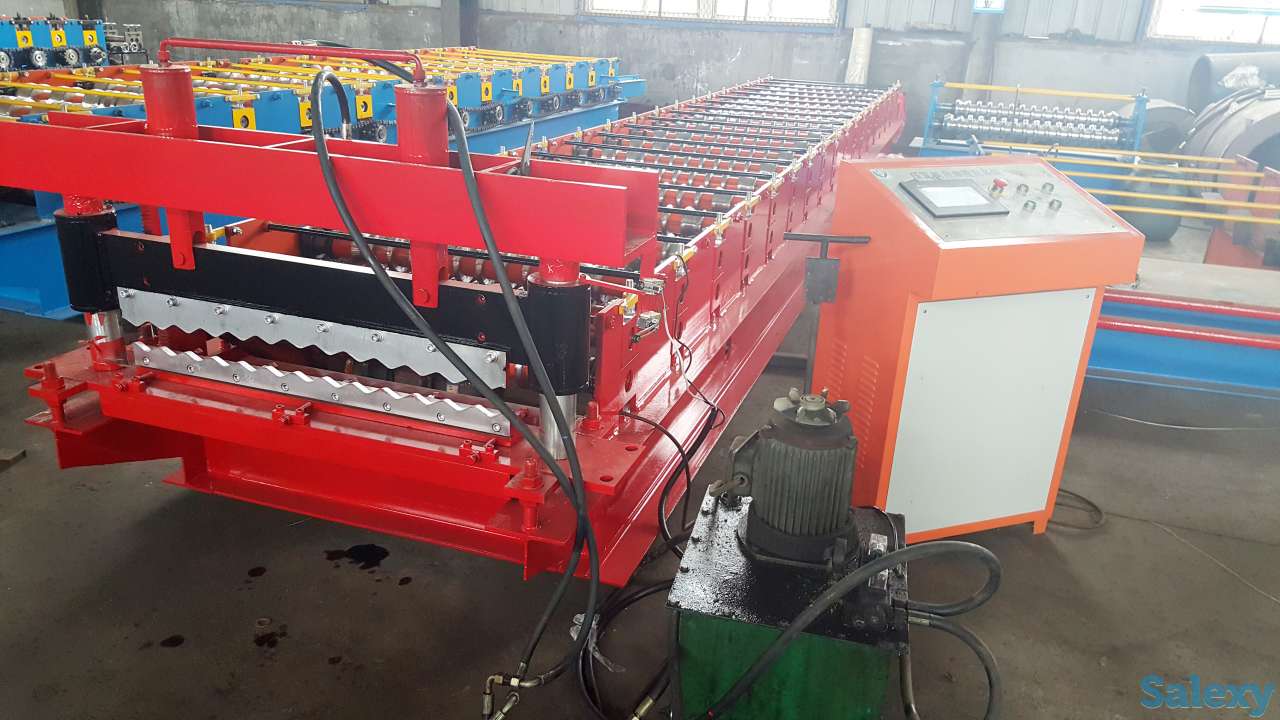 Линия для производства профнастила (волнистый профиль) , фотография 3