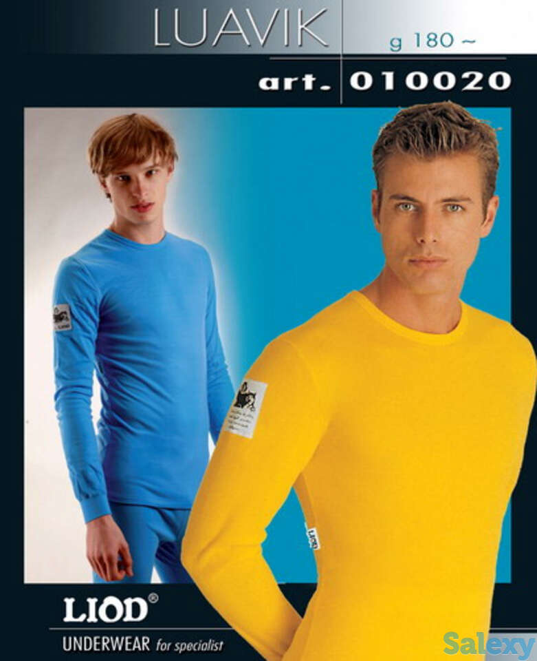 Термобелье рубашка liod luavik желтая, фотография 1